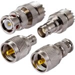 Cb adaptateur radio so239 pl259 uhf vers bnc adaptateur d'antenne 4 kit pour cb antenna radioamateur ... Cb adaptateur radio so239 pl259 uhf vers bnc adaptateur d'antenne 4 kit pour cb antenna radioamateur ...