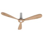 Cecotec ventilateur de plafond avec tlcommande et wifi energysilence aero 5500 blanc aqua connect. ...