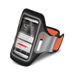 Celly airband02 - brassard pour tlphone portable - noprne - noir, orange
