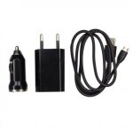 Chargeur 3 en 1 secteur / voiture / usb pour doro liberto 825