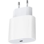Chargeur adaptateur secteur 20w usb - c blanc - compatible chargeur rapide pd et qc3. 0 type - c pour ...