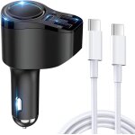 � �� � chargeur allume cigare usb, ��� pd3. 0 allume cigare rapide chargeur voiture usb c, adaptateur ...