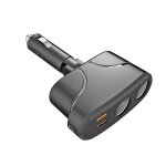 Chargeur allume - cigare de voiture, double pd usb qc 3. 0 charge rapide 12v auto allume - cigare prises ...