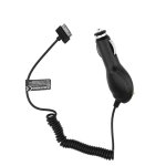 Chargeur allume cigare voiture noir compatible pour apple iphone 3g / 3gs / 4g