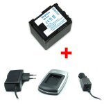 Chargeur + batterie bp - 819 pour canon vixia hf m400, hf s10, hf s11, hf s20, hf s21, hf s30, hf s100 ...
