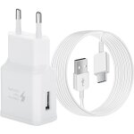 Chargeur type c charge rapide pour samsung galaxy s21 / s20 / s20 + / s10 / s10 + / s10e / s9 / s9 + ...