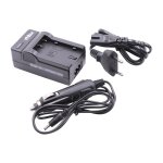 Chargeur + c�ble compatible allume - cigare pour batterie sony np - fs11 / fs10 / fs21 pour dcr - pc6, ...