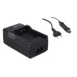 Chargeur haut de gamme secteur + allume cigare voiture pour sony alpha 9 de marque patona�
