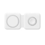 Chargeur induction apple magsafe duo blanc