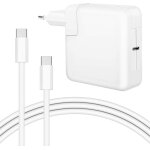 Chargeur mac book, 100w 96w chargeur usb c compatible avec macbook pro 16 / 15 / 14 / 13 pouces, mac ...
