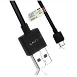 Chargeur micro usb original prise cordon d'alimentation cable de rechargement usb d'origine sony