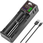Chargeur de piles, 2a rapide universel chargeur de batterie pour 1. 2v ni - mh / ni - cd aa aaa c et ...