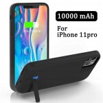 Chargeur portable batterie, banque d'alimentation noire 6000mah pour iphone 11 pro Chargeur portable batterie, banque d'alimentation noire 6000mah pour iphone 11 pro