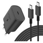 Chargeur rapide 25w prise cable usb type c charge pour samsung galaxy s24 - s24 + - s24 ultra - 100 cm ...