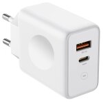 Chargeur rapide 30w 2 - port pour iphone 16 pro max / iphone 16 plus / iphone 16 pro / iphone 15 - e. ... Chargeur rapide 30w 2 - port pour iphone 16 pro max / iphone 16 plus / iphone 16 pro / iphone 15 - e. ...