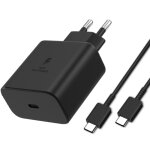 Chargeur rapide 45w + cable usb - c usb - c pour samsung galaxy s23 ultra / s23 plus / s23 + [phonillico] ...