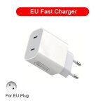 Chargeur rapide double usb c pd 4. 0 20w, pour iphone 16 15 14 13 12 11 pro max plus pd, accessoires ...