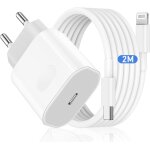 Chargeur rapide for iphone 14 / 14 pro / 14 pro max / 14 plus / 13 12 11 se mini x xs xr, 20w 4 - pack ...