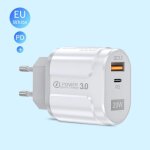 Chargeur rapide usb 20w 3. 0 universel pd, prise murale, pour t�l�phone portable, tablette, pour iphone ...