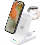 Chargeur sans fil 3 en 1 compatible avec google pixel watch 3 / 2, pixel 9 pro xl / 9 / fold / 8 / 7 ... Chargeur sans fil 3 en 1 compatible avec google pixel watch 3 / 2, pixel 9 pro xl / 9 / fold / 8 / 7 ...