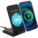 Chargeur sans fil pliable 15 w - chargeur a induction sans fil et chargeur a induction pour t�l�phone ...