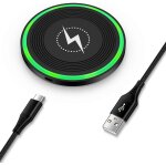 Chargeur sans fil samsung chargeur induction rapide pour samsung galaxy s25 ultra / s24 fe / s23 / s22 ...