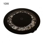 Chargeur sans fil universel qi 10w / 15w, tapis de charge rapide pour t�l�phone portable