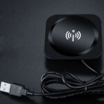 Chargeur sans fil universel qi, mobilier de bureau, table int�gr�e, chargement rapide pour t�l�phone ...