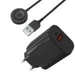 Chargeur secteur 12w + cable compatible avec fossil gen 6 / gen 5 / gen 5e / gen 4 / michael kors / emporio ... Chargeur secteur 12w + cable compatible avec fossil gen 6 / gen 5 / gen 5e / gen 4 / michael kors / emporio ...