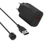 Chargeur secteur 12w + cable compatible avec xiaomi mi band 7 / mi band 6 / mi band 5 - charge montre ... Chargeur secteur 12w + cable compatible avec xiaomi mi band 7 / mi band 6 / mi band 5 - charge montre ...