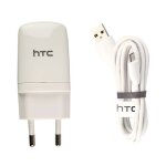 Chargeur secteur blanc original prise de courant cordon d'alimentation cable de chargement micro usb ...