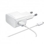 Chargeur secteur + cable micro usb wiko rainbow 4g - blanc