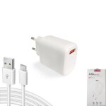 Chargeur secteur charge rapide 3a pour tablette tactile lenovo m10 fhd plus + cble 1m [kaeesi]