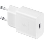 Chargeur secteur usb c - 15w - samsung - blanc Chargeur secteur usb c - 15w - samsung - blanc