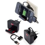 Chargeur secteur avec socle intgr pour iphone gamme swiss charger