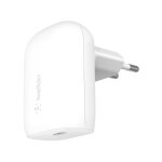Chargeur secteur usb - c 30w belkin pd pps wall charger wca005vfwh
