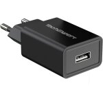 Chargeur secteur vers usb noir 5v 2a compatible avec iphone 7 7plus, iphone 6 6s 6plus, galaxy note 6, ...