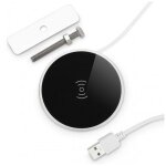 Chargeur smartphone en aluminium a induction smart - a encastrer synercia