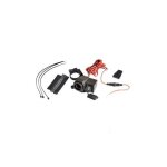 Chargeur steev allume cigare / prise 12v / usb (5v - 2. 1a) fixation guidon