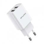 Chargeur de t�l�phone portable plug play double usb, faible consommation d'�nergie, pour voyage