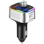 Chargeur de tlphone de voiture pd3. 0, lecteur mp3 pour vhicules 12 - 24v avec affichage led de tension ...
