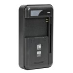 Chargeur universel de batterie de t�l�phone portable 2 en 1, prise usb pour android, prise us, livraison ...