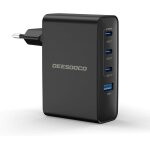Chargeur usb c 100 w pour ordinateur portable - 4 ports gan - multiprise - chargeur rapide pd compatible ...