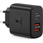 Chargeur usb c prise, 40w chargeur rapide iphone, 4 - port usbc power adaptateur + qc multi usbc bloc ... Chargeur usb c prise, 40w chargeur rapide iphone, 4 - port usbc power adaptateur + qc multi usbc bloc ...