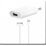 Chargeur usb + prise secteur pour iphone ipad