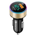 Chargeur usb de voiture 66w pd qc3. 0, charge rapide avec affichage de tension led, prise allume - cigare ... Chargeur usb de voiture 66w pd qc3. 0, charge rapide avec affichage de tension led, prise allume - cigare ...