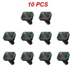 Chargeur de voiture compatible bluetooth 5. 0, transmetteur fm, sans fil, mains libres, rcepteur audio, ...