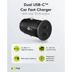 Chargeur de voiture double port usb usb - c allume - cigare power delivery 12v / 24v adaptateur mini ... Chargeur de voiture double port usb usb - c allume - cigare power delivery 12v / 24v adaptateur mini ...