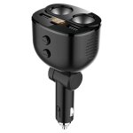 Chargeur voiture pd18w + qc3. 0 double usb avec affichage tension led, splitter allume - cigare universel ...