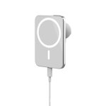 Chargeur de voiture sans fil 15w, support de t�l�phone de voiture a aimant adsorbant pour iphone 12 et ...